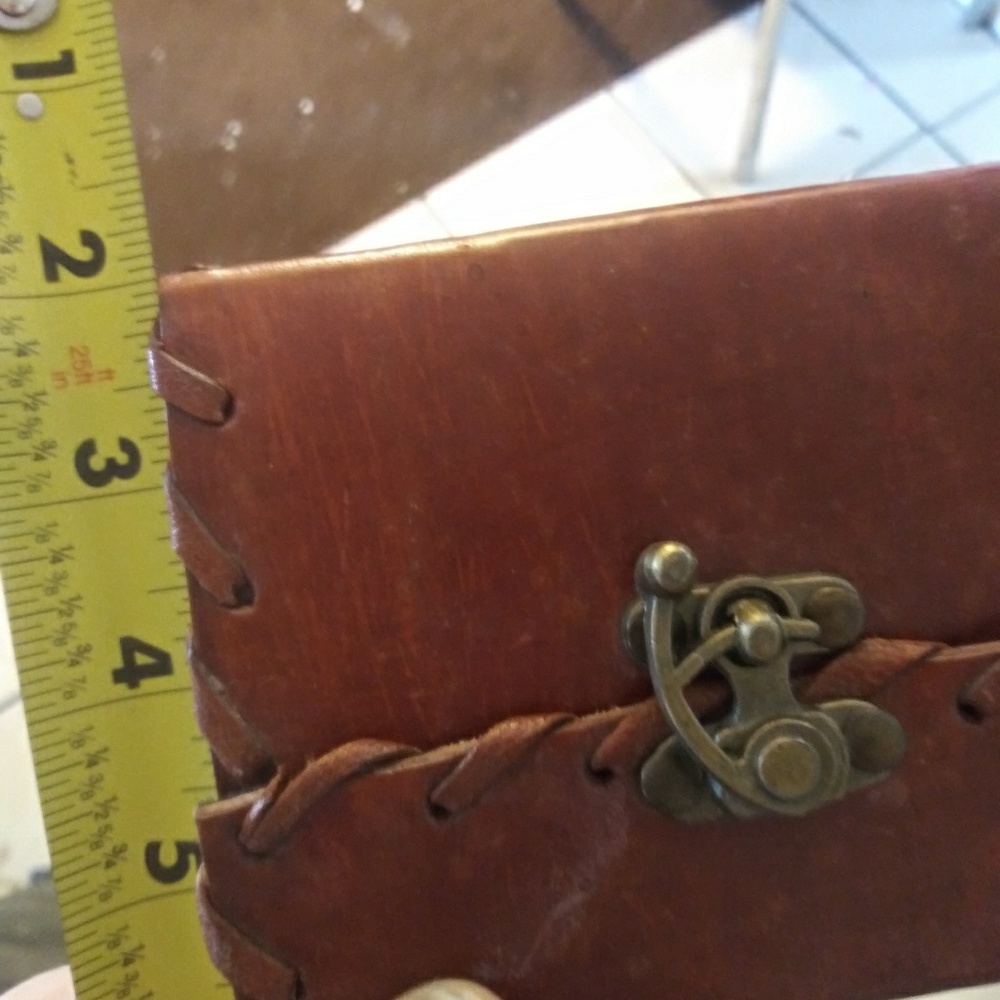 Small Leather Journal - Picture 5 of 6